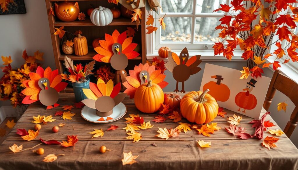 3 diy kids crafts for thanksgiving